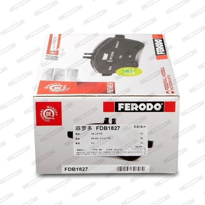 Kit de plaquettes de frein, frein à disque FERODO FDB1827