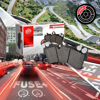 Kit de plaquettes de frein, frein à disque FERODO FDB4611