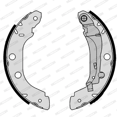 Jeu de mâchoires de frein FERODO FSB577
