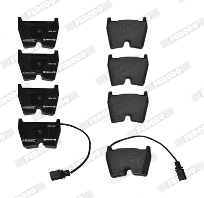Kit de plaquettes de frein, frein à disque FERODO FDB4165