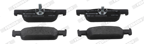 Kit de plaquettes de frein, frein à disque FERODO FDB5558