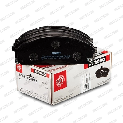 Kit de plaquettes de frein, frein à disque FERODO FDB1595