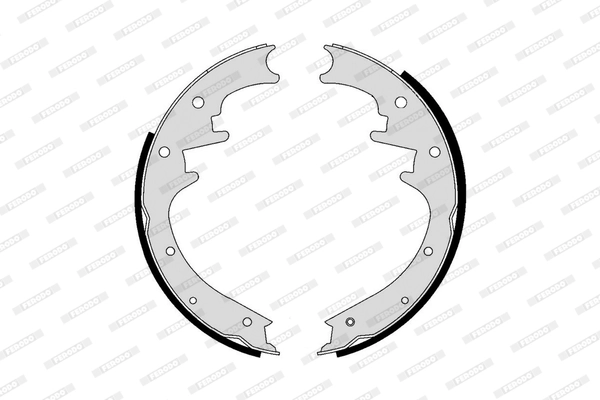 Jeu de mâchoires de frein FERODO FSB620