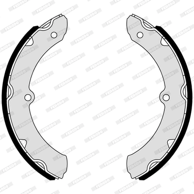 Jeu de mâchoires de frein FERODO FSB4158