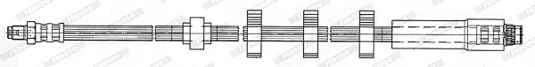 Flexible de frein FERODO FHY3025