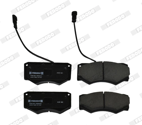 Kit de plaquettes de frein, frein à disque FERODO FVR1351