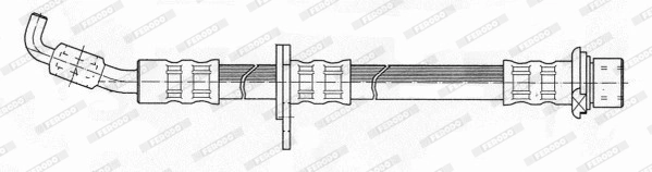 Flexible de frein FERODO FHY2514