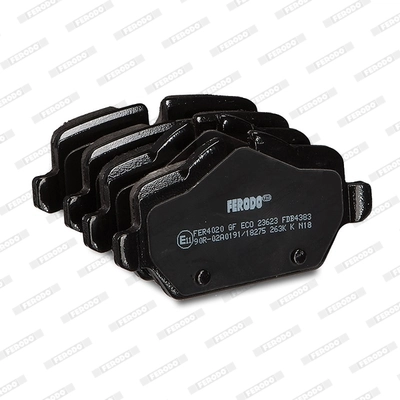 Kit de plaquettes de frein, frein à disque FERODO FDB4383