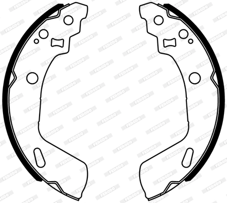 Jeu de mâchoires de frein FERODO FSB4315