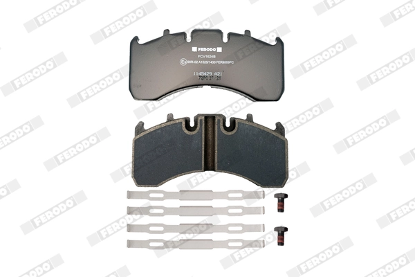 Kit de plaquettes de frein, frein à disque FERODO FCV1624B