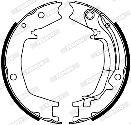 FERODO FSB4131 — Колодки ручного гальма