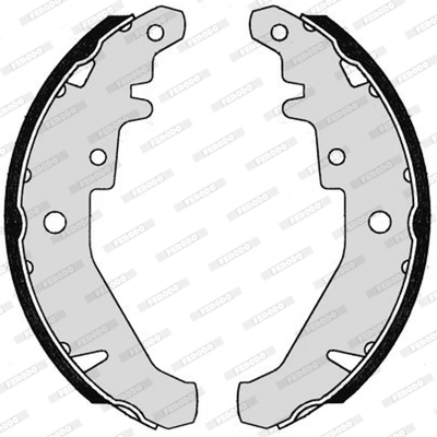 Jeu de mâchoires de frein FERODO FSB594