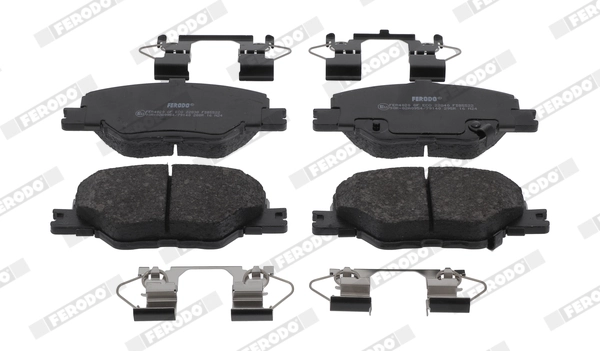 Kit de plaquettes de frein, frein à disque FERODO FDB5522