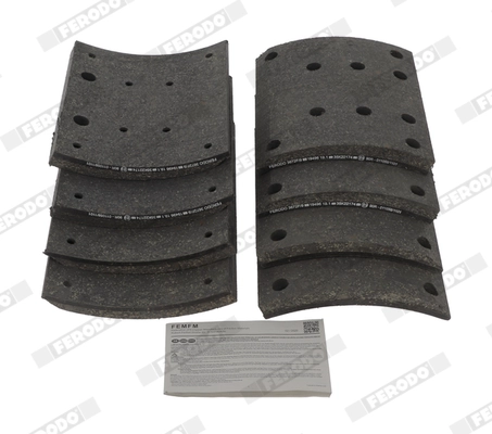 Kit de garnitures de frein, frein à tambour