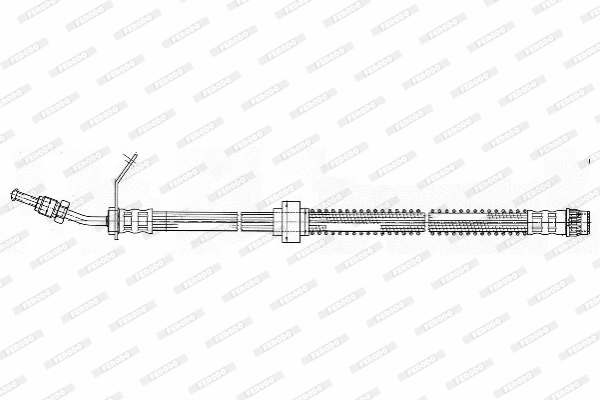 Flexible de frein FERODO FHY2312