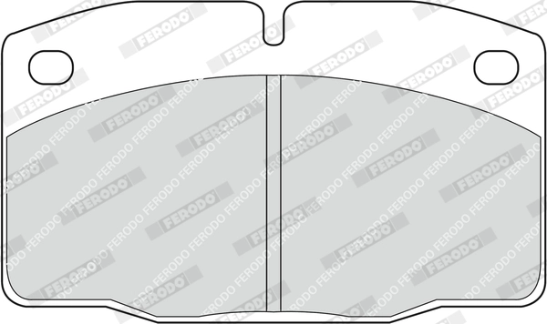 Kit de plaquettes de frein, frein à disque FERODO FDB173