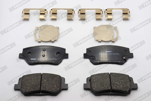 Kit de plaquettes de frein, frein à disque FERODO FDB5466
