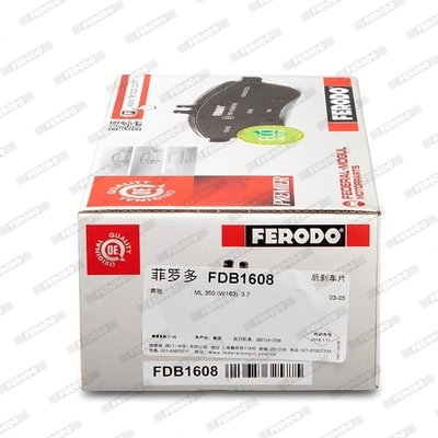 Kit de plaquettes de frein, frein à disque FERODO FDB1608