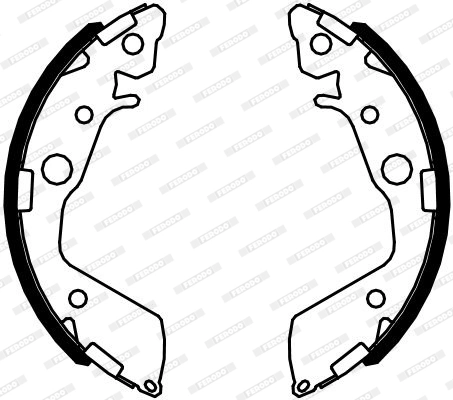 Jeu de mâchoires de frein FERODO FSB4068