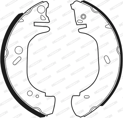 Jeu de mâchoires de frein FERODO FSB541