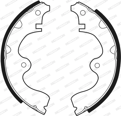 Jeu de mâchoires de frein FERODO FSB224