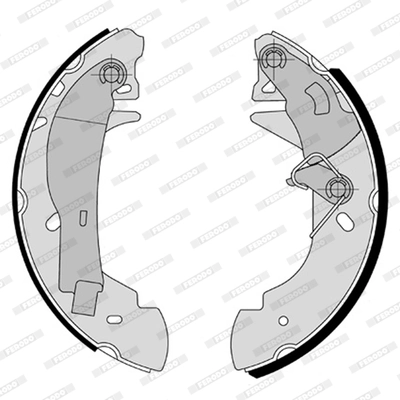 Jeu de mâchoires de frein FERODO FSB332
