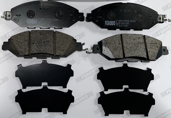 Kit de plaquettes de frein, frein à disque FERODO FDB4949