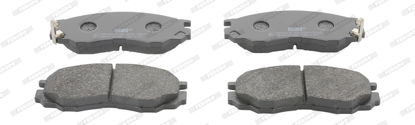 Kit de plaquettes de frein, frein à disque FERODO FDB1422