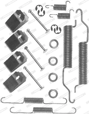 Accessory Kit, brake shoes