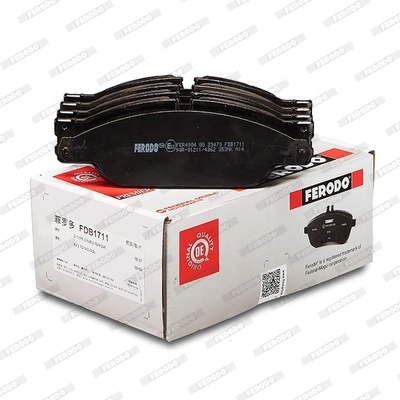Kit de plaquettes de frein, frein à disque FERODO FDB1711