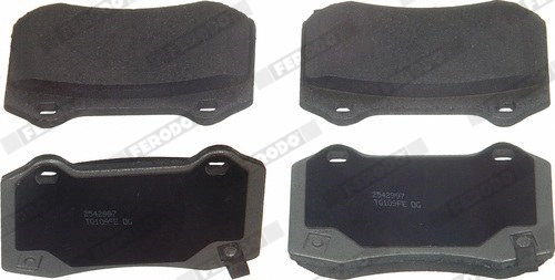 Kit de plaquettes de frein, frein à disque FERODO MX1053