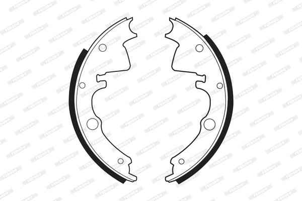 Jeu de mâchoires de frein FERODO FSB378