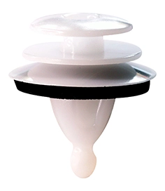 Clip, trim/protection strip