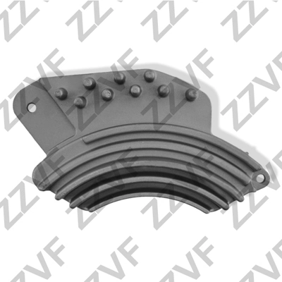 Resistor, interior blower