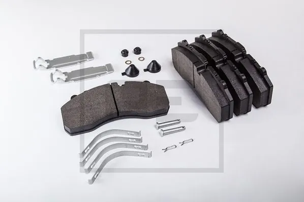 Kit de plaquettes de frein, frein à disque