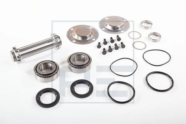 Kit d'assemblage, pivot de fusée d'essieu PE Automotive 121.007-00A