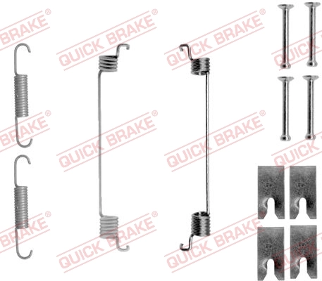 Kit d'accessoires, mâchoire de frein Quick Brake