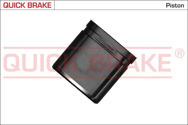 Piston, brake caliper