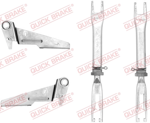 Kit de régleurs, frein à tambour Quick Brake