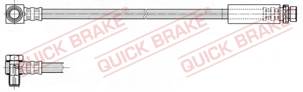 Flexible de frein QUICK BRAKE 58.301X