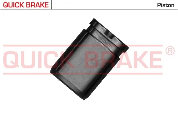 Piston, brake caliper