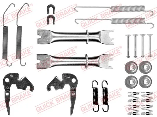 Kit d'accessoires, mâchoire de frein