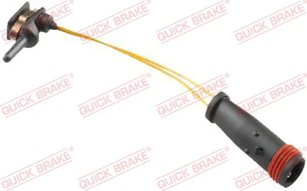 Warning Contact, brake pad wear