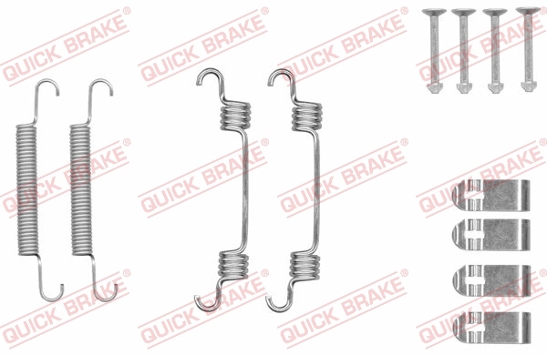 Accessory Kit, parking brake shoes