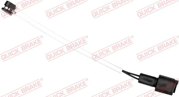 Contact d'avertissement, usure des plaquettes de frein Quick Brake