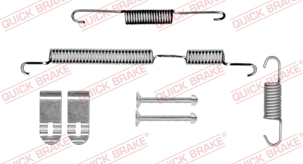 Accessory Kit, brake shoes