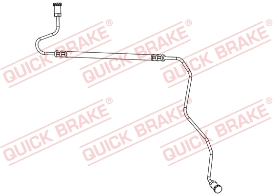 Flexible de frein QUICK BRAKE 96.017
