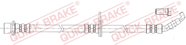 Flexible de frein QUICK BRAKE 50.861X