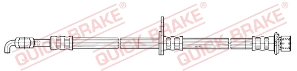 Flexible de frein QUICK BRAKE 50.829