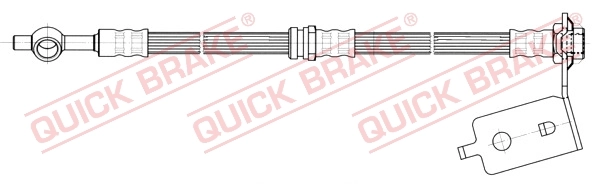 Flexible de frein QUICK BRAKE 50.818